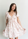 Liz Puff Sleeve Mini Dress