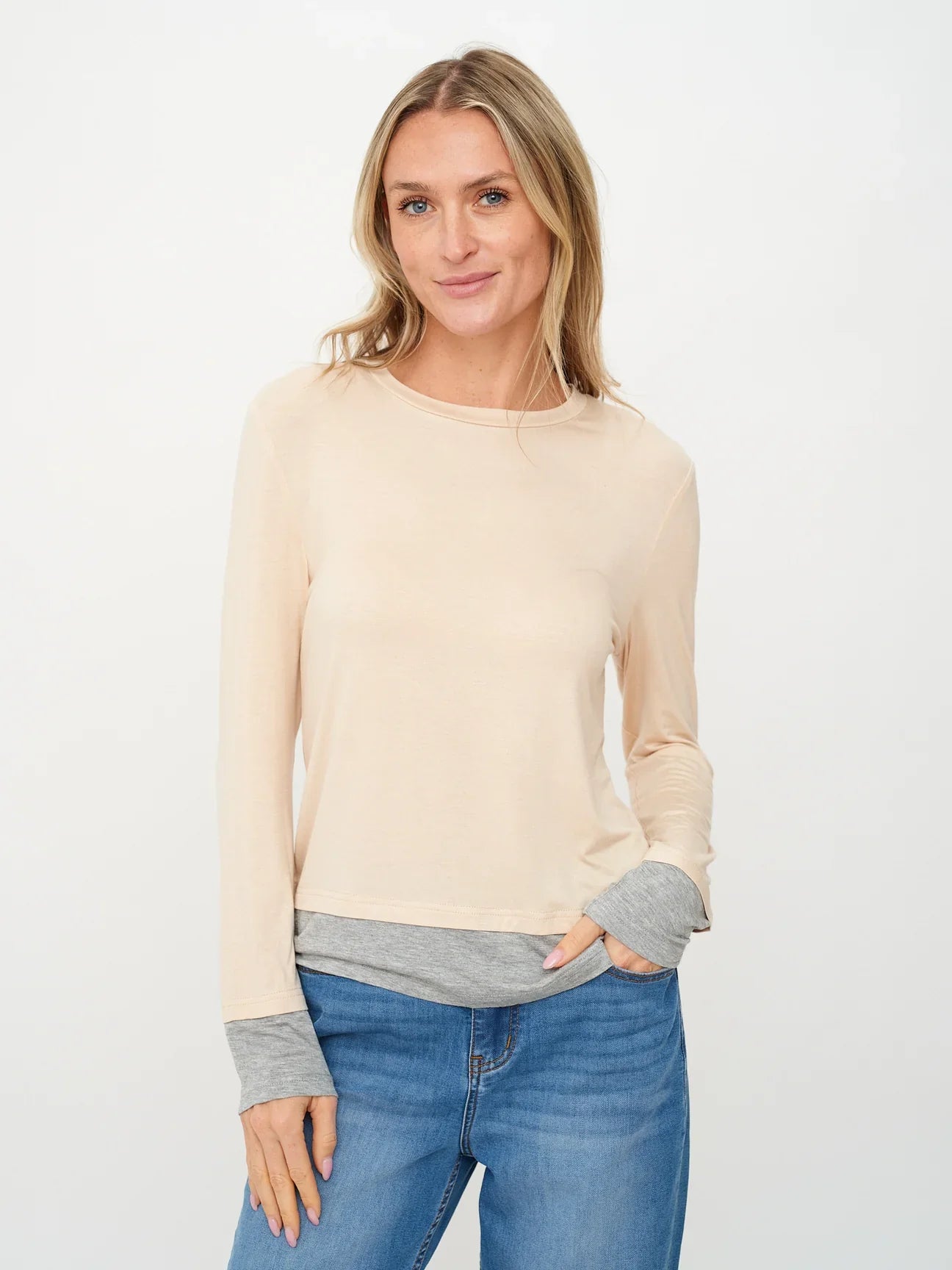 Izzy Double Layer Top