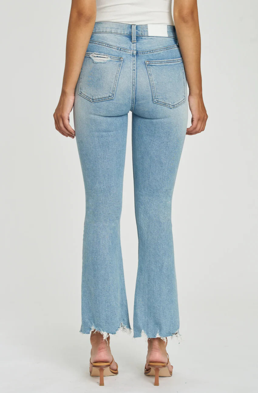 Lennon Raw Hem Distressed Jean