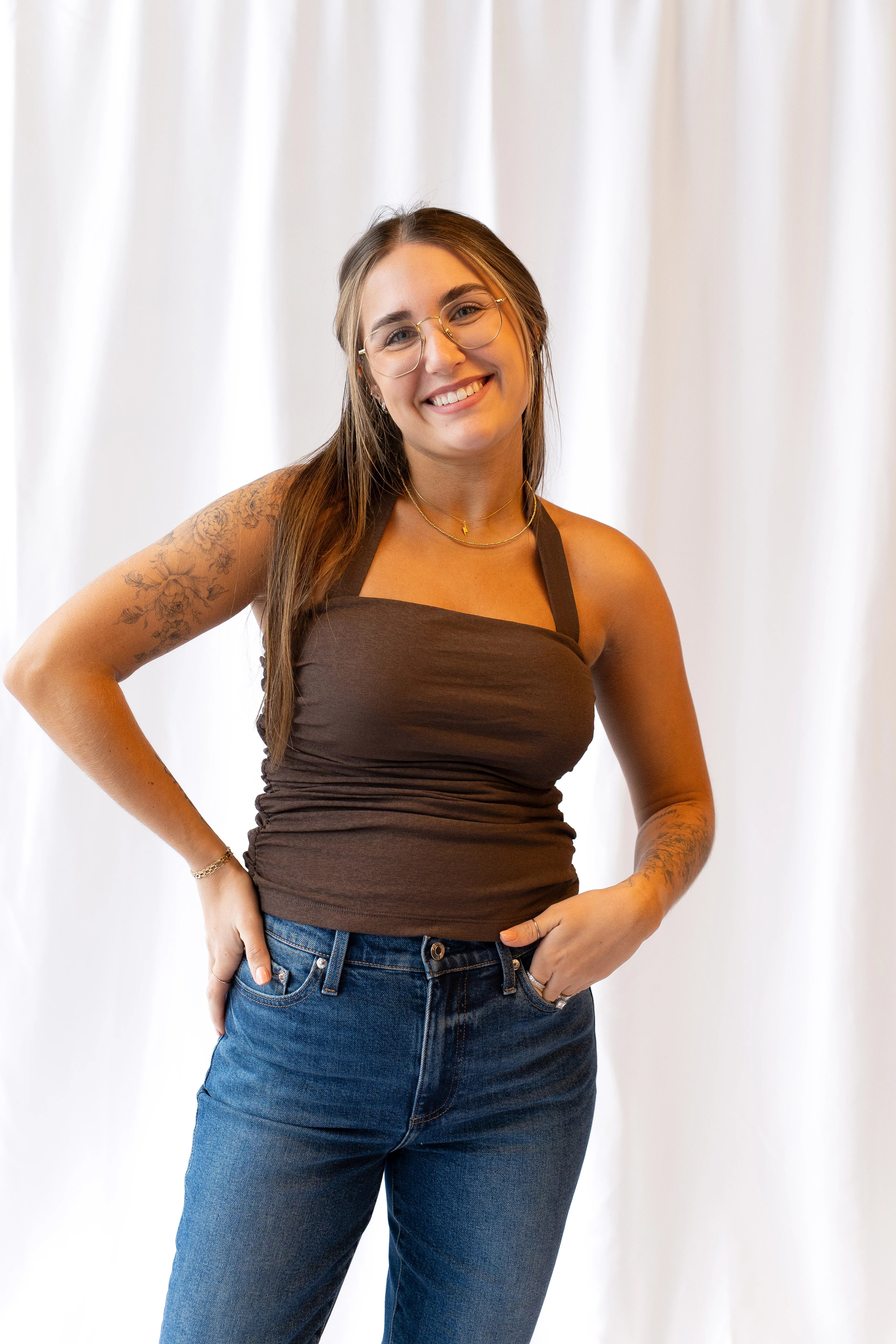 Hermione Mesh Top