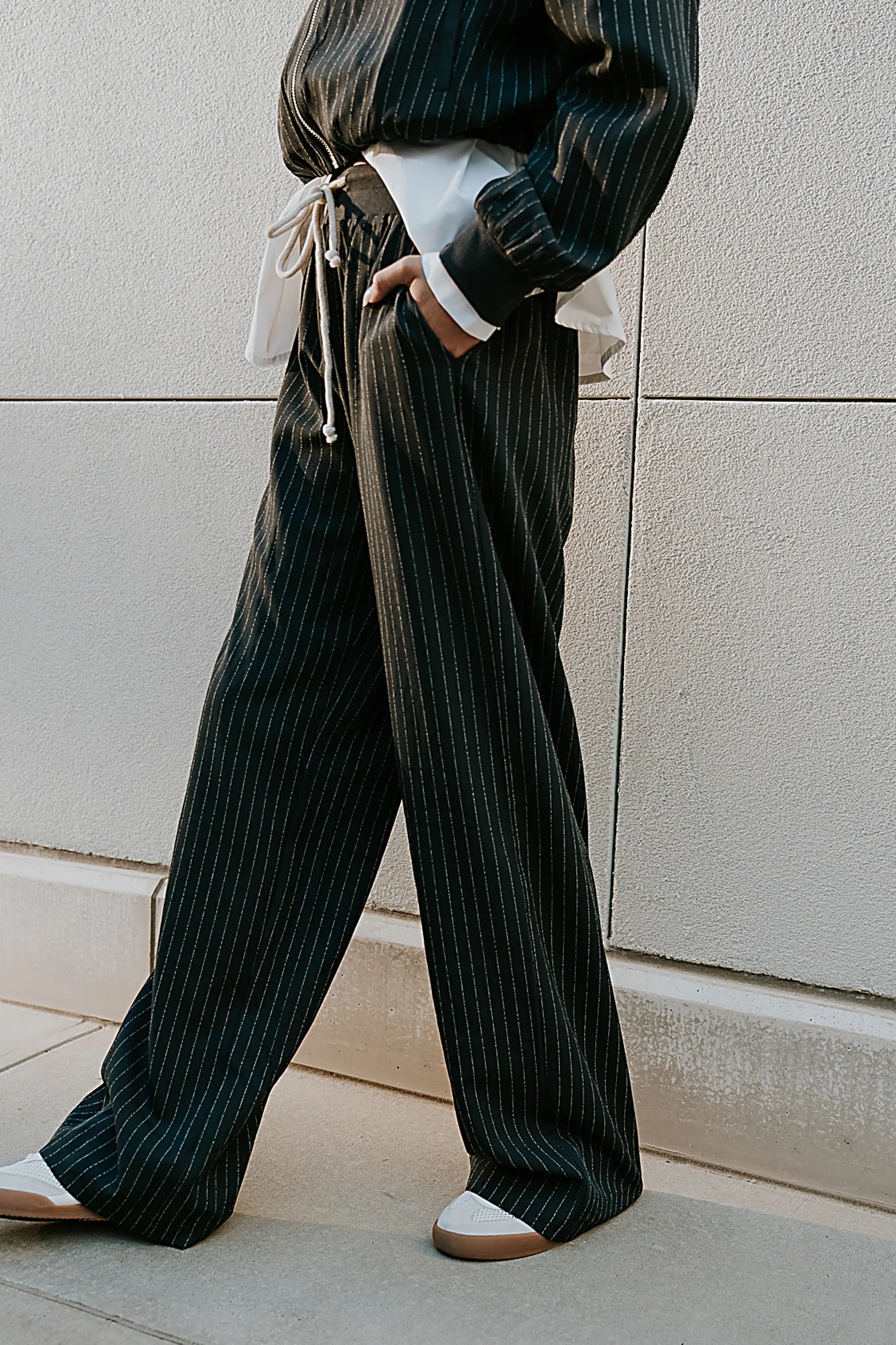 Valeria Striped Straight Leg Pants FINAL SALE
