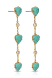 Turquoise Solstice Dangle Earrings