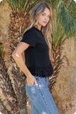 Tatum Ruffle Frill Top