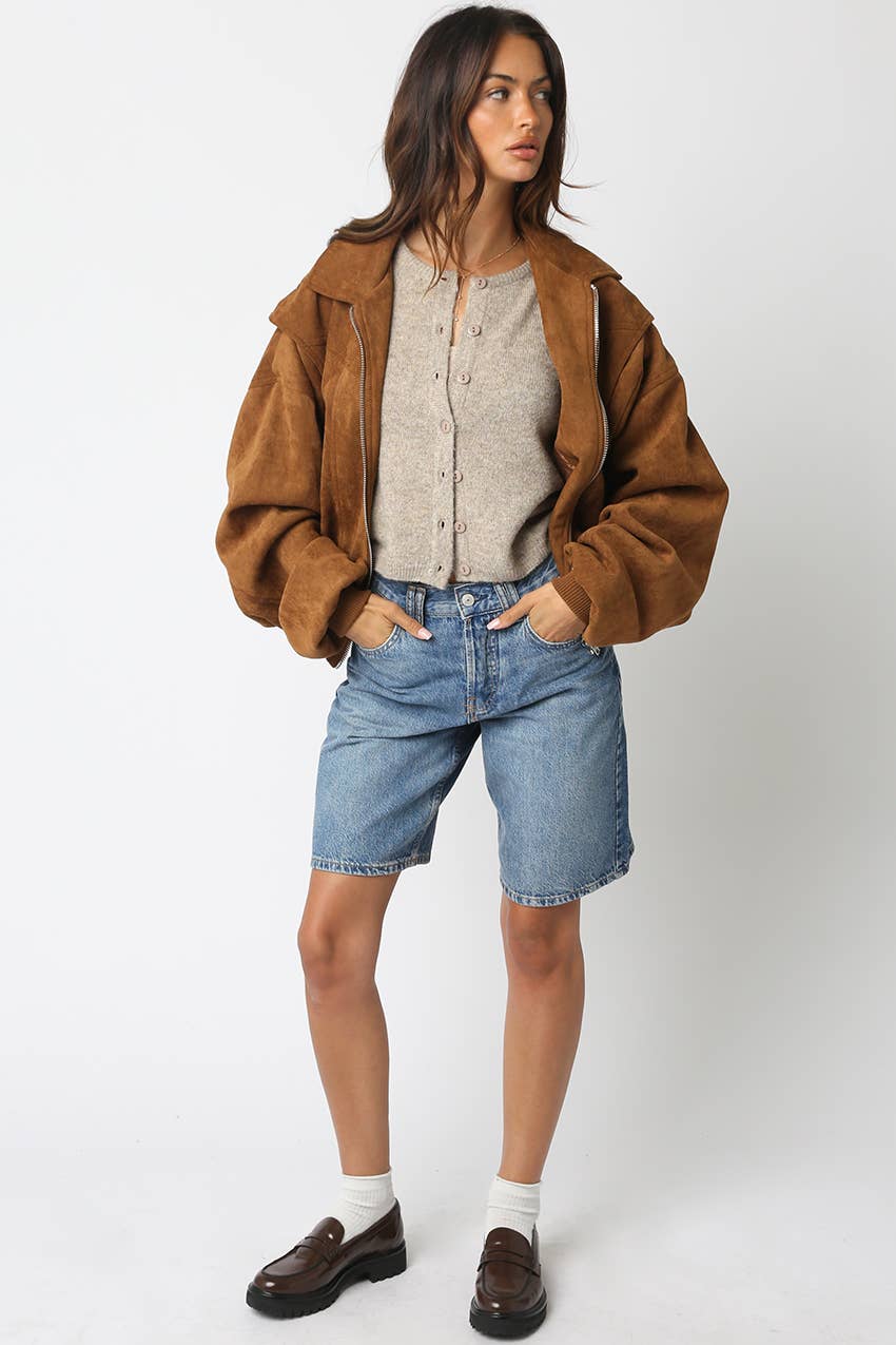 Linda Suede Jacket