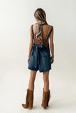 Quincey Denim Shortalls