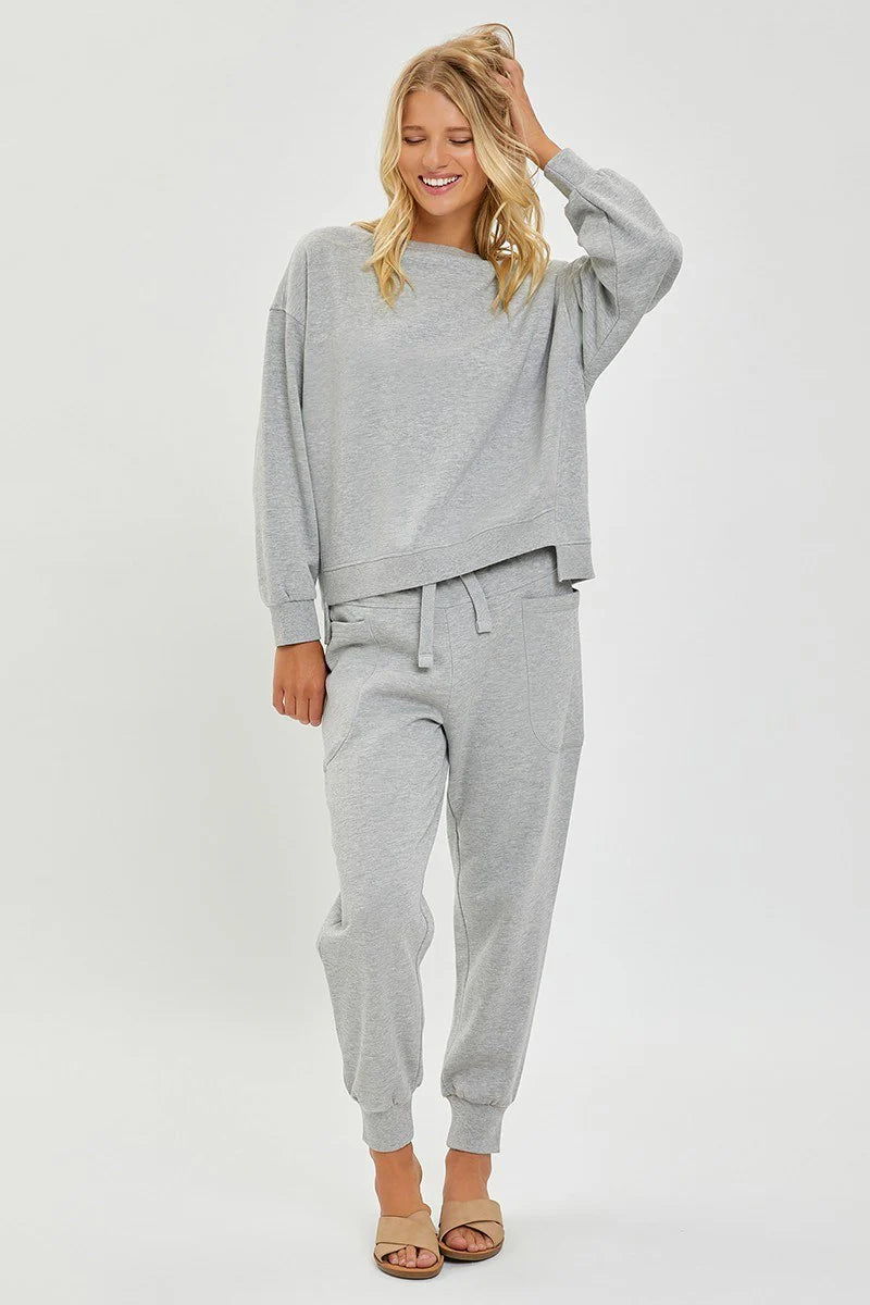 Thea Step Hem Sweatshirt