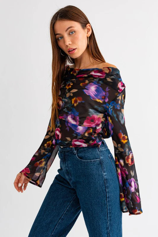 Lewis Floral Print Blouse