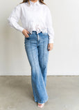 Chloe Pintuck Detail Jean