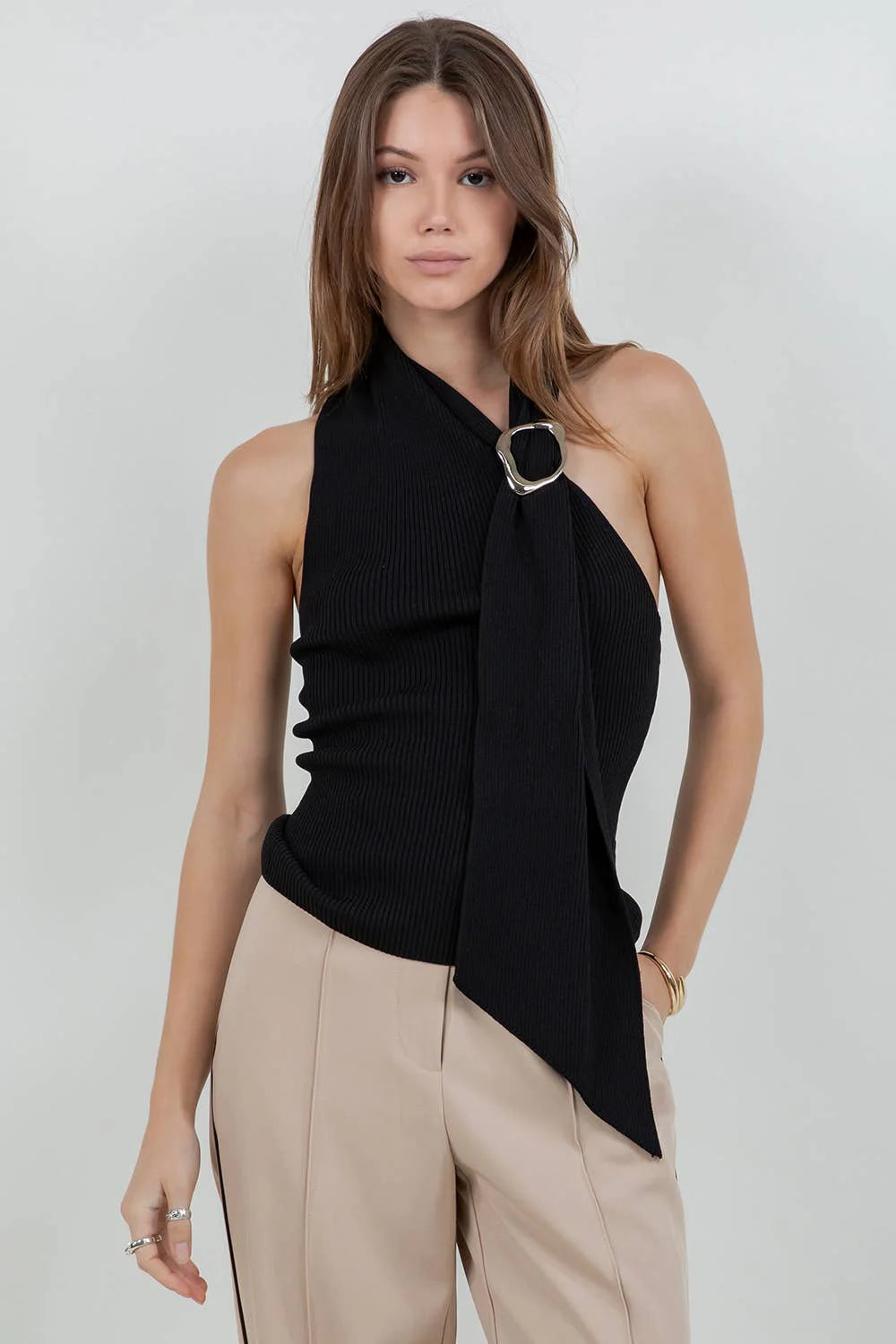Pria One Shoulder Top