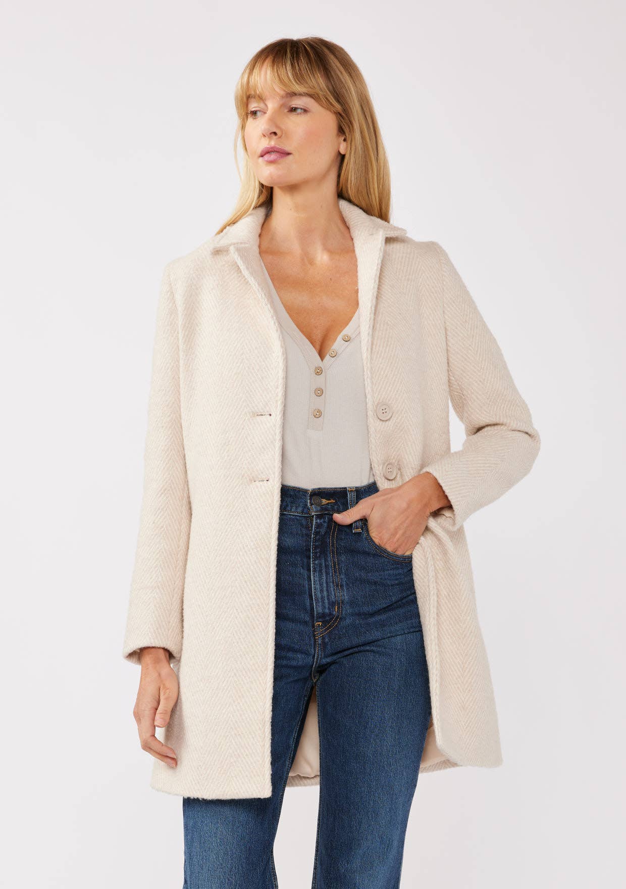 Barcelona Chevron Coat
