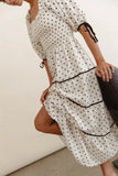 Hunter Smocked Polka Dot Dress FINAL SALE
