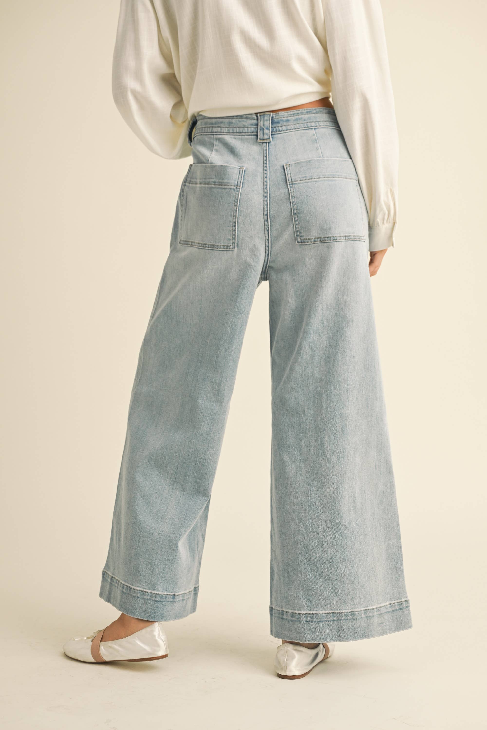 Playa Tie Front Jean