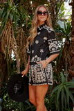 Alexsis Embroidered Mini Dress FINAL SALE