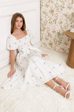 SUNNYSIDE LANE EMBROIDERED MIDI DRESS FINAL SALE