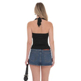 Lucy in The Sky Starfish Two Piece Top Set in Black