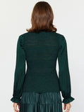 Gilda Glitter Flared Sweater