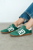 Kelly Retro Sneakers in Green FINAL SALE