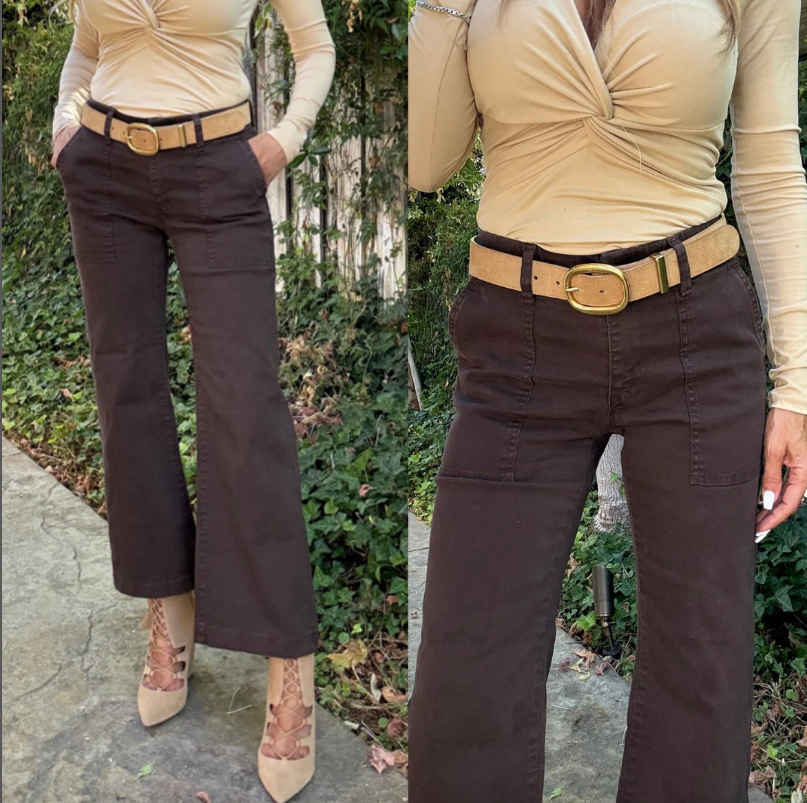 Bevy Flog Eden Brown Denim