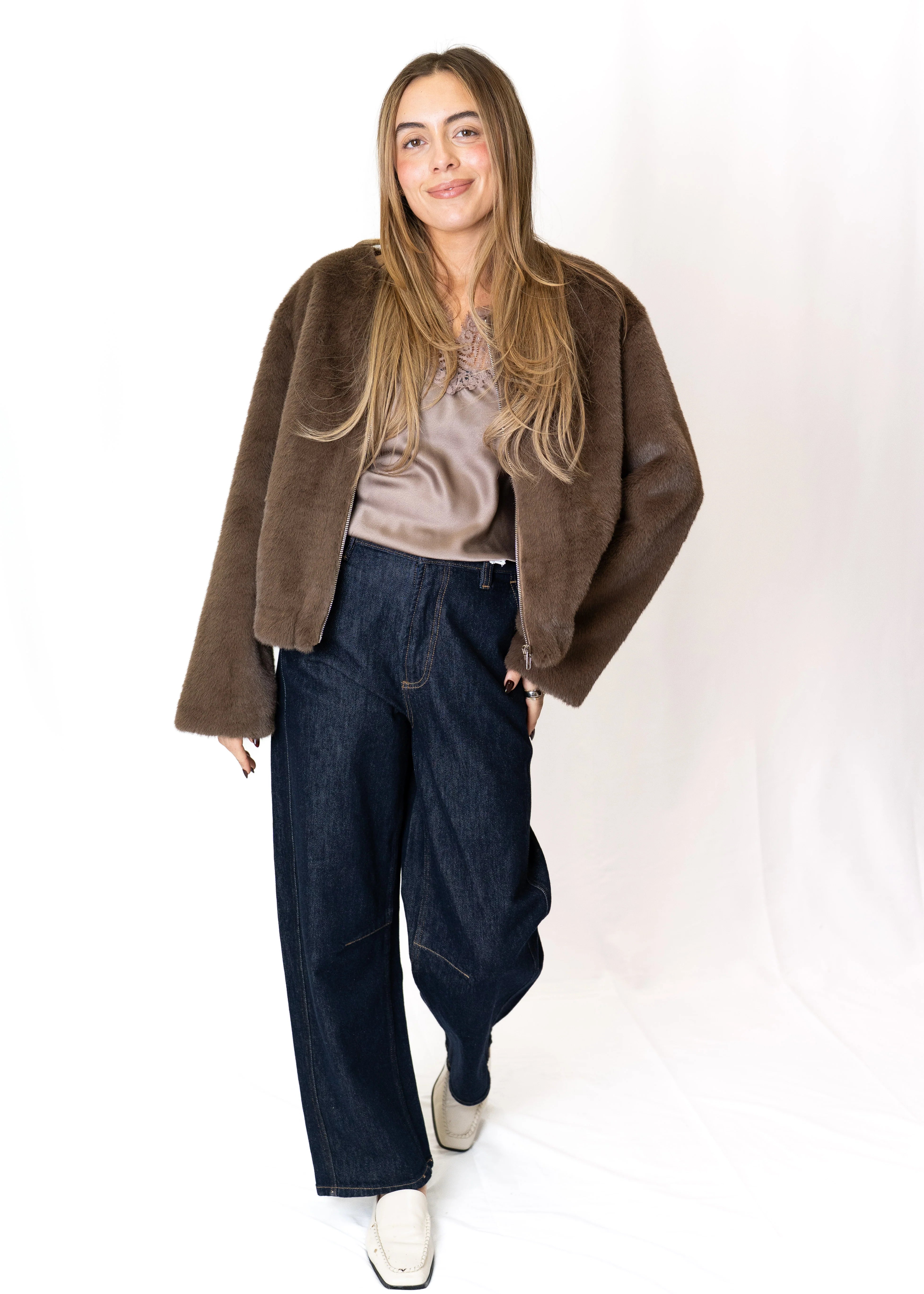 Pistola Beau Seamed Crescent Jean