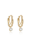 Boho Golden Hoop Earrings