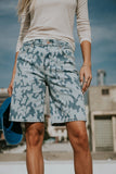 Declan Floral Bermuda Denim Shorts