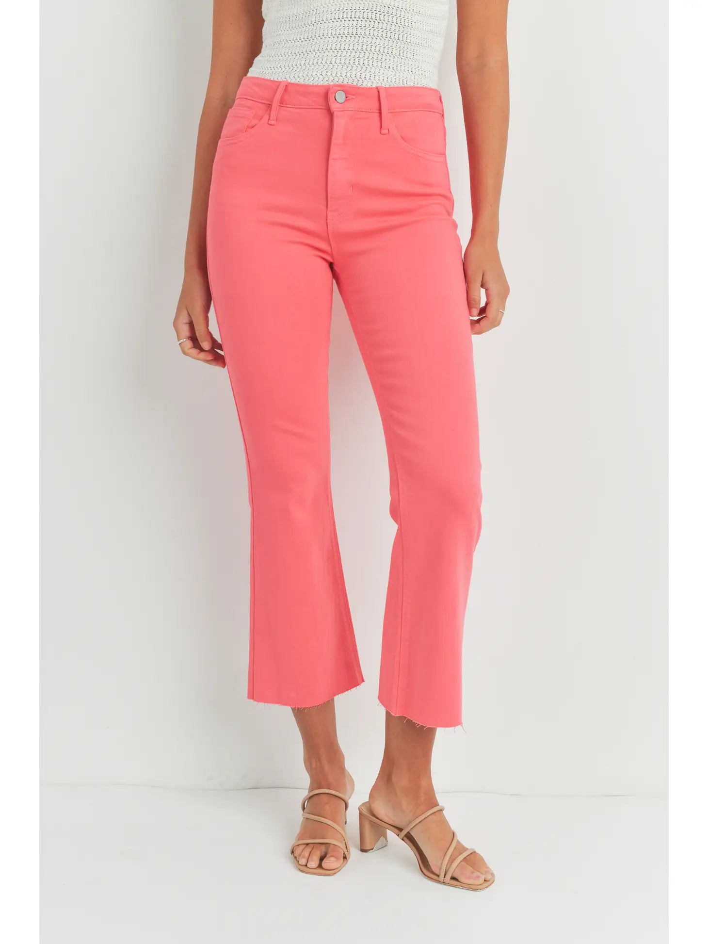 Cyleigh Crop Flare Jean