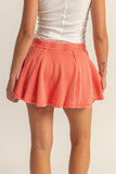 Rae Flowy Fleece Skort