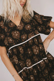 Ostella Floral Midi Dress FINAL SALE
