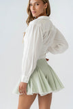 Stewart Striped Mini Skirt