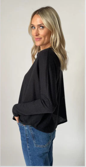 Molly Split Neck Top