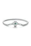 Lucky Four Leaf Clover Bracelet