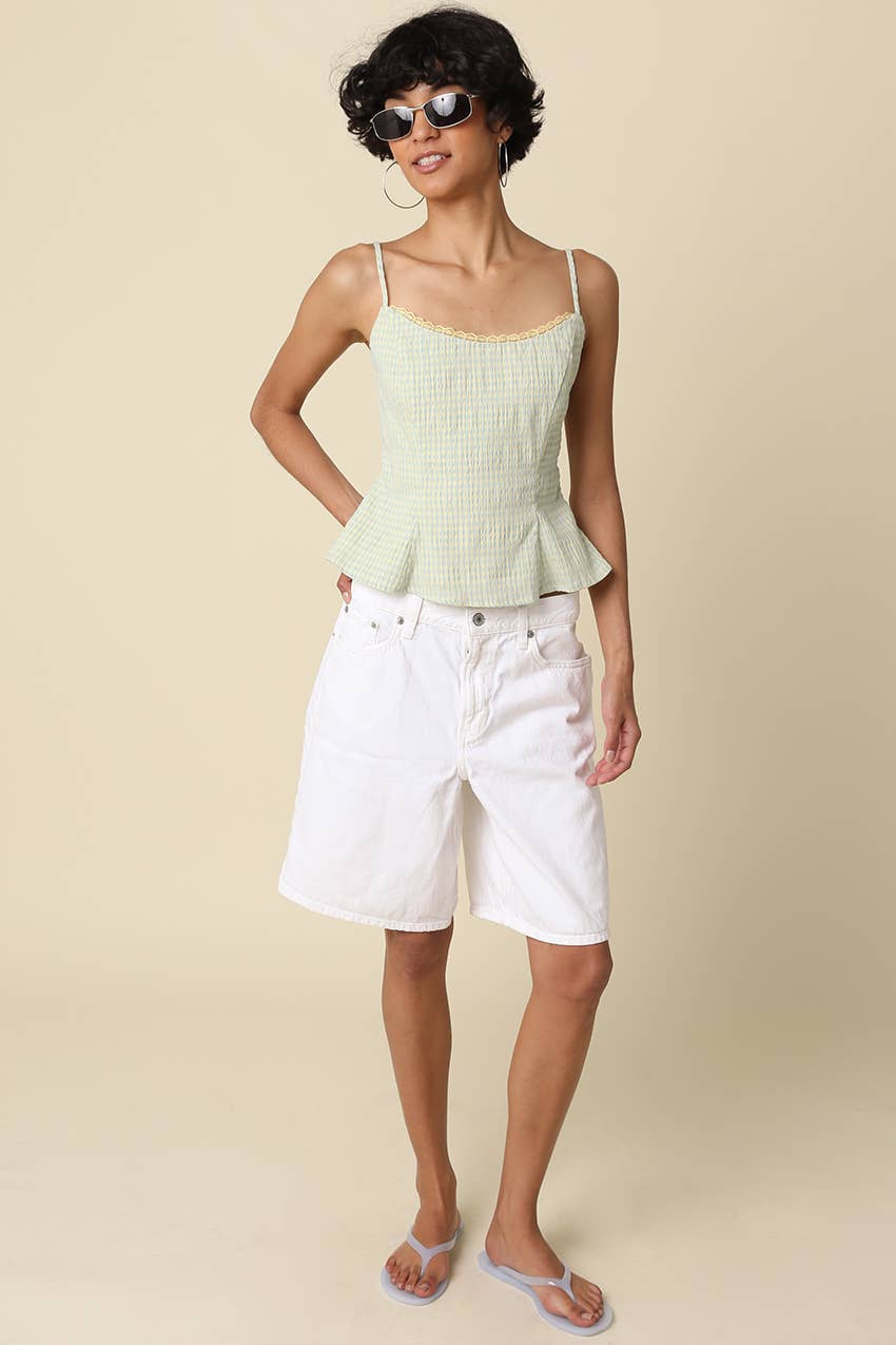 Elina Peplum Cami