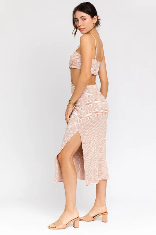 Julia Space Die Midi Dress
