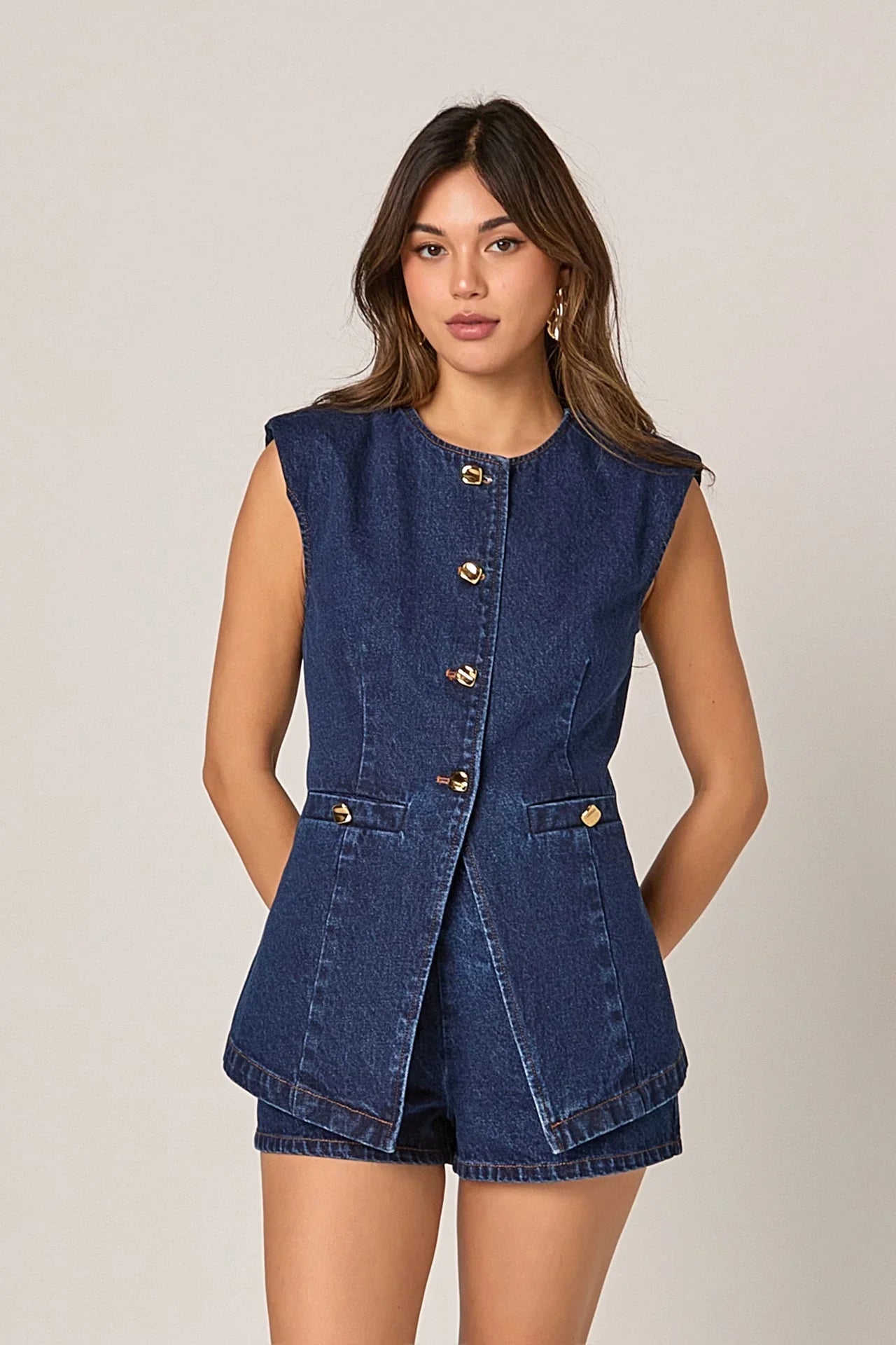 Dylan Denim Vest