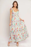 HEAVENLY BLOSSOM MAXI DRESS