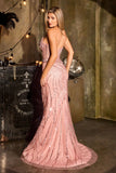 Gwyneth Gown Beaded Corset Dress
