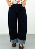 Kimberly Wide Leg Cuffed Jean