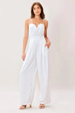 MODERN EASE WHITE JUMPSUIT