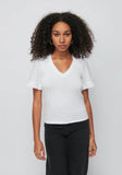 Sedona Tee W Poplin Elastic