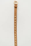 Lilah Studded Belt in Camel