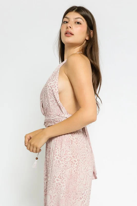 Ellie Open Halter Top