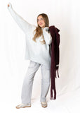 Pistola Ilana Mock Neck Pullover Sweater