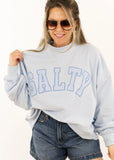 Salty Mock Neck Sweatshirt