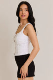 Rana Ruched Tank