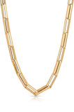 Rectangular Link Necklace
