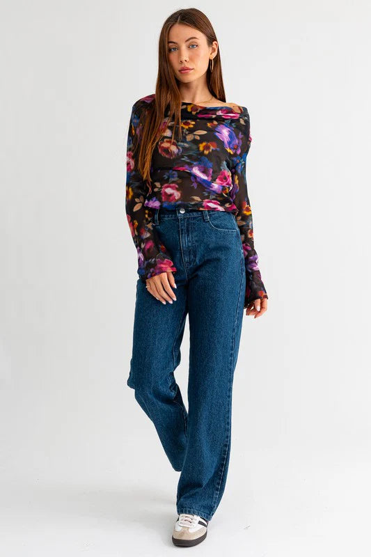 Lewis Floral Print Blouse