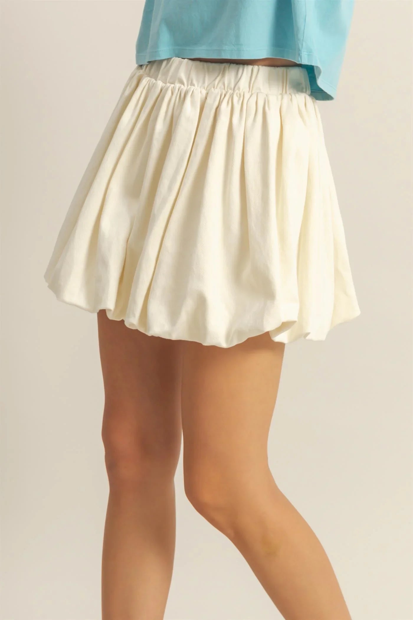 Amie Balloon Hem Skirt