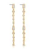 Crystal Linear Earrings