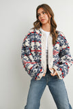 Cora Fleece Long Sleeve Jacket