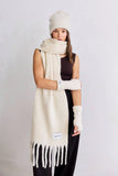 The Reykjavik Beanie Hat Pebble Beige